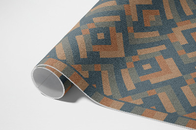 Tapis vinyle d’extérieur Motif bohème vintage géométrique aztèque