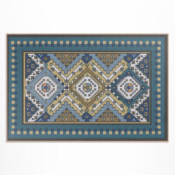 Tapis vinyle d’extérieur Motifs d'ornements géométriques marocains