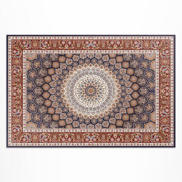 Tapis vinyle d’extérieur Mandala de style turc persan