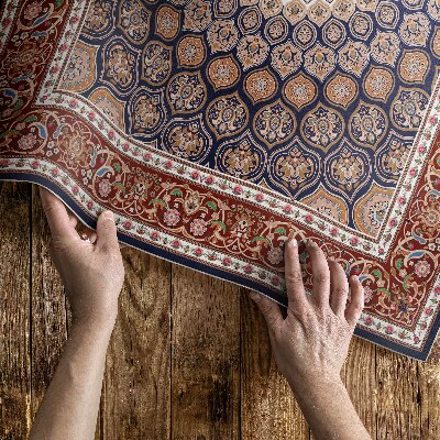 Tapis vinyle d’extérieur Mandala de style turc persan