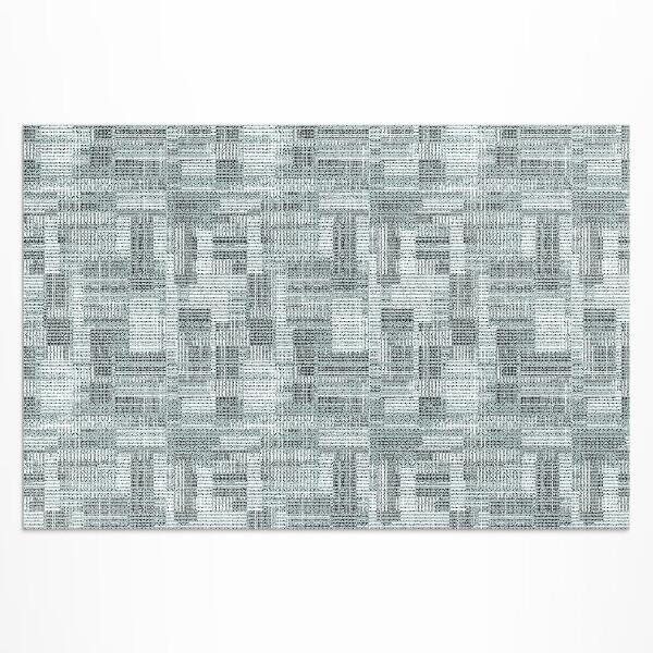 Tapis vinyle d’extérieur Tissu imitation mosaïque patchwork