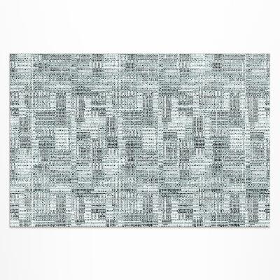 Tapis vinyle d’extérieur Tissu imitation mosaïque patchwork