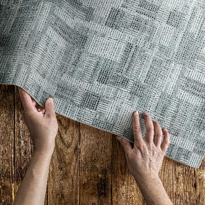 Tapis vinyle d’extérieur Tissu imitation mosaïque patchwork