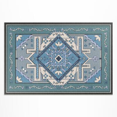 Tapis vinyle d’extérieur Motif ornemental géométrique arabe