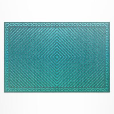 Tapis vinyle d’extérieur Losanges géométriques lignes modernes