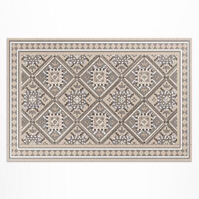 Tapis vinyle d’extérieur Motif oriental géométrique arabe