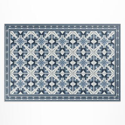 Tapis vinyle d’extérieur Carreaux décoratifs géométriques en losange