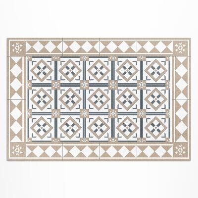 Tapis vinyle d’extérieur Cubes en forme de diamant, tuiles élégantes