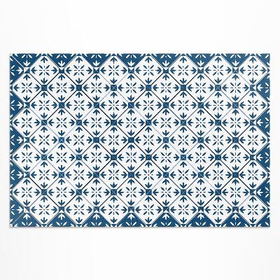 Tapis vinyle d’extérieur Mosaïque décorative en forme de cube de diamant