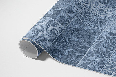 Tapis vinyle d’extérieur Carreaux anciens, carreaux usés