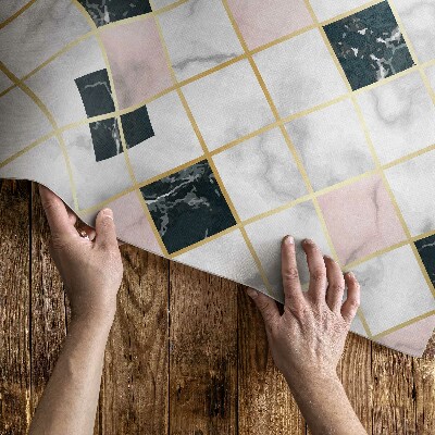 Tapis vinyle d’extérieur Magnifiques carreaux de pierre en marbre