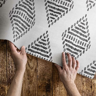 Tapis vinyle d’extérieur Losanges faits de lignes