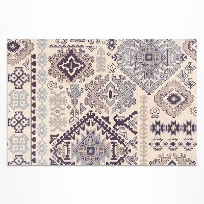 Tapis vinyle d’extérieur Motif de texture de tapisserie