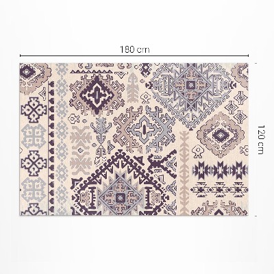 Tapis vinyle d’extérieur Motif de texture de tapisserie