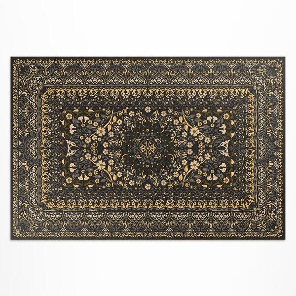 Tapis vinyle d’extérieur Décorations végétales à motifs ornementaux