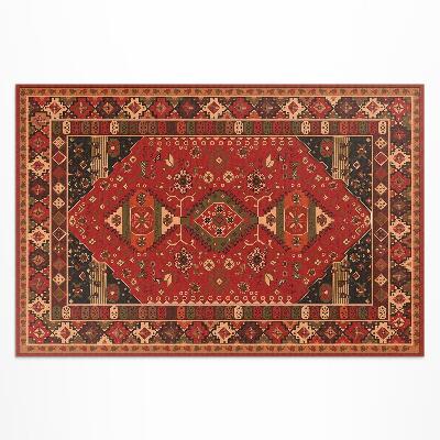 Tapis vinyle d’extérieur Motifs végétaux vintage de style antique