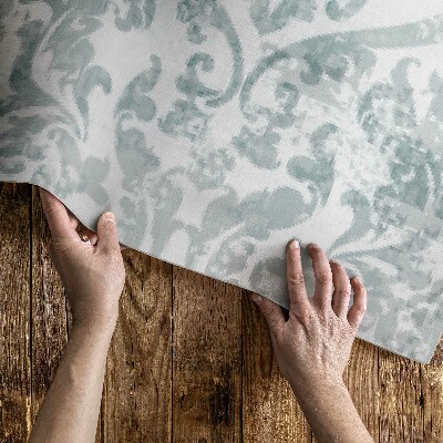 Tapis vinyle d’extérieur Taches et ornements de style vintage