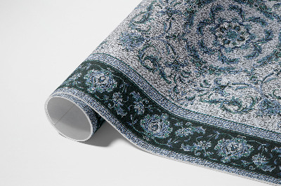 Tapis vinyle d’extérieur Style persan classique avec motifs floraux