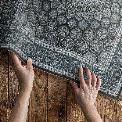 Tapis vinyle d’extérieur Motif décoratif mandala fascinant