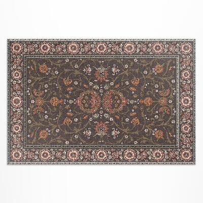 Tapis vinyle d’extérieur Fleurs décoratives classiques