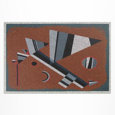Tapis vinyle d’extérieur Gris de Wassil Kandinsky