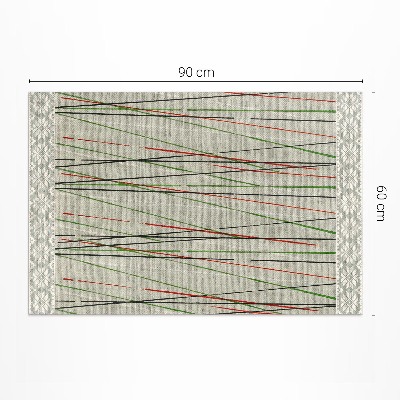 Tapis vinyle d’extérieur Tissu imitation gravure sur bois japonaise