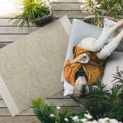 Tapis vinyle d’extérieur Illustration de plantes de William Morris