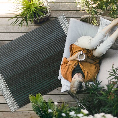 Tapis vinyle d’extérieur Gravure sur bois de Furuyi Korina