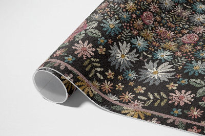 Tapis vinyle d’extérieur Petites fleurs dans le pré