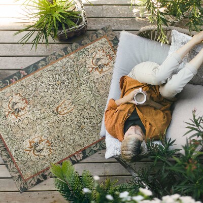 Tapis vinyle d’extérieur Chèvrefeuille William Morris