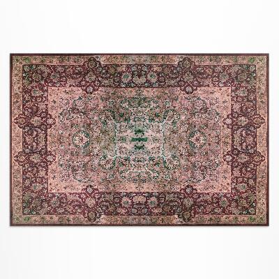 Tapis vinyle d’extérieur Motif ornemental traditionnel antique