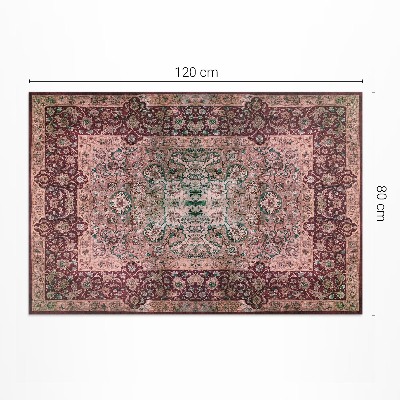Tapis vinyle d’extérieur Motif ornemental traditionnel antique