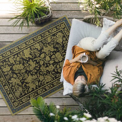 Tapis vinyle d’extérieur Motif botanique Sir Matthew Digby Wyatt