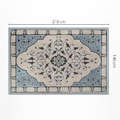 Tapis vinyle d’extérieur Motif délicat de Sir Matthew Digby Wyatt