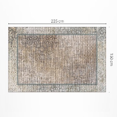 Tapis vinyle d’extérieur Dentelle vintage délicate
