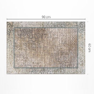 Tapis vinyle d’extérieur Dentelle vintage délicate
