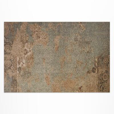 Tapis vinyle d’extérieur Motif patchwork vintage minable