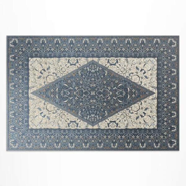 Tapis vinyle d’extérieur Motif ornemental vintage ombré arabe