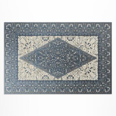 Tapis vinyle d’extérieur Motif ornemental vintage ombré arabe