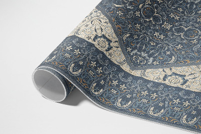 Tapis vinyle d’extérieur Motif ornemental vintage ombré arabe