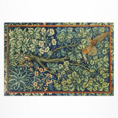 Tapis vinyle d’extérieur Modèle de jardin de William Morris et John Henry