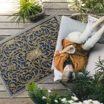 Tapis vinyle d’extérieur Ornement Arabesque de Sir Matthew Digby Wyatt
