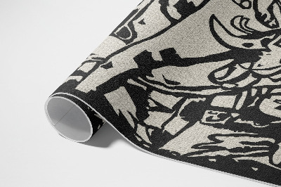 Tapis vinyle d’extérieur Composition de Vassily Kandinsky