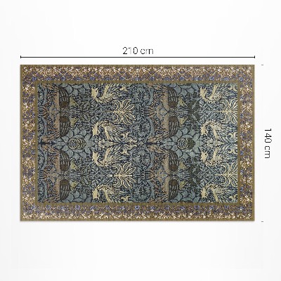 Tapis vinyle d’extérieur Le Paon et le Dragon de William Morris