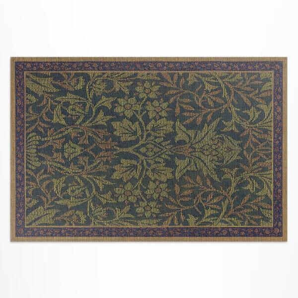 Tapis vinyle d’extérieur Jardin de fleurs de William Morris