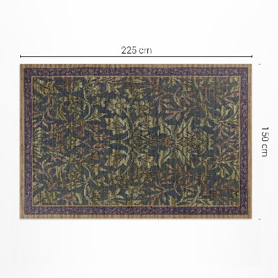 Tapis vinyle d’extérieur Jardin de fleurs de William Morris