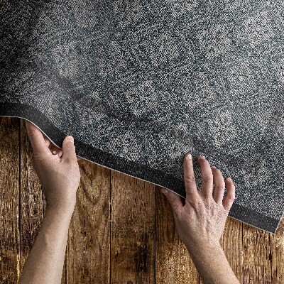 Tapis vinyle d’extérieur Ornement de texture décorative