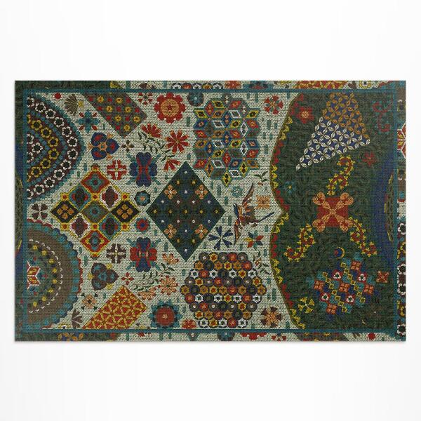 Tapis vinyle d’extérieur Motif japonais Albert Racinet