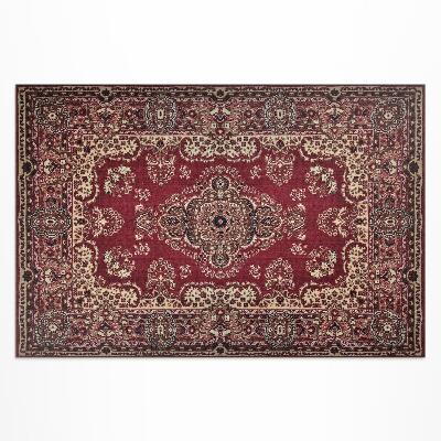 Tapis vinyle d’extérieur Détails de motifs ornementaux à l'ancienne