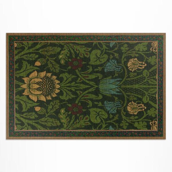 Tapis vinyle d’extérieur Motifs floraux William Morris